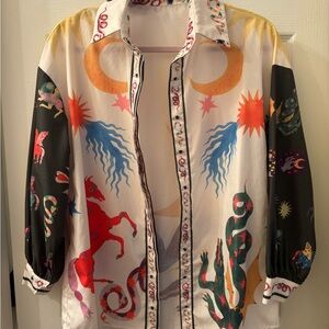 Commense Multicolor Graphic Shirt